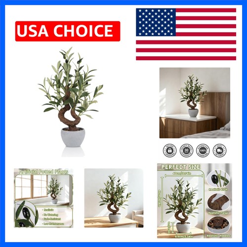 Artificial olive tree potted - artificial,