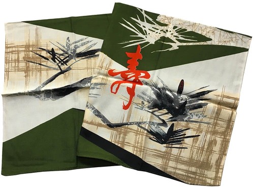 Vtg japanese furoshiki deep - furoshiki,