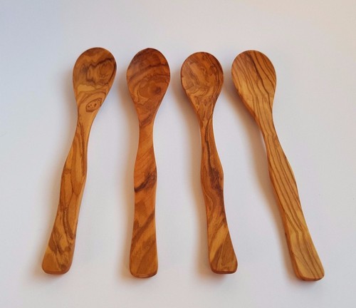 Set curved curry spoons - set, 4