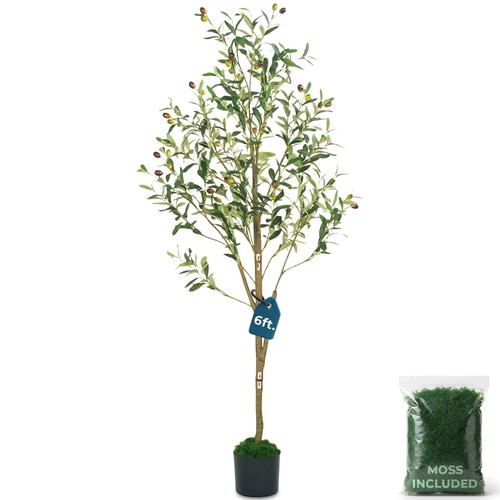6ft artificial olive - cm),