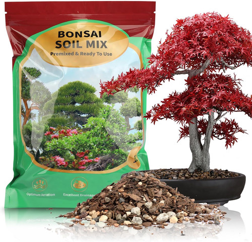Premium bonsai soil mix 1qt - premium,